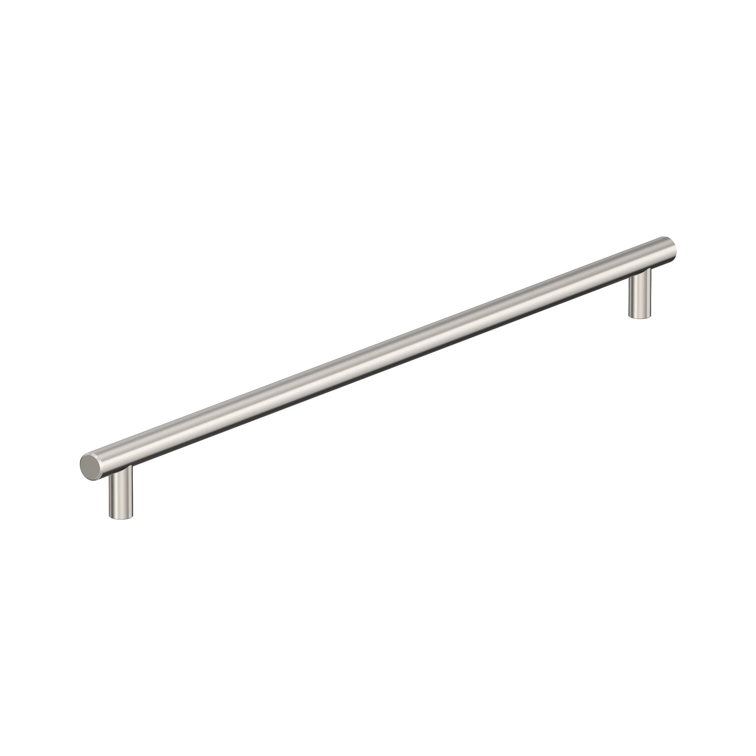 Amerock Bar Appliance Pull Polished Nickel 24″ Center to Center