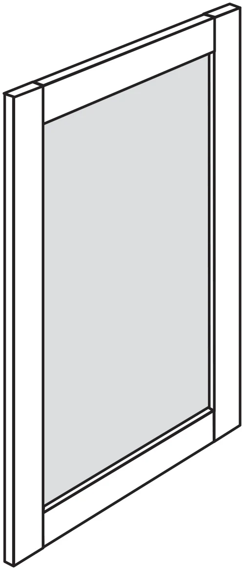 Vanity Mirror 36 W X 30 H – Nantucket Linen by Horning