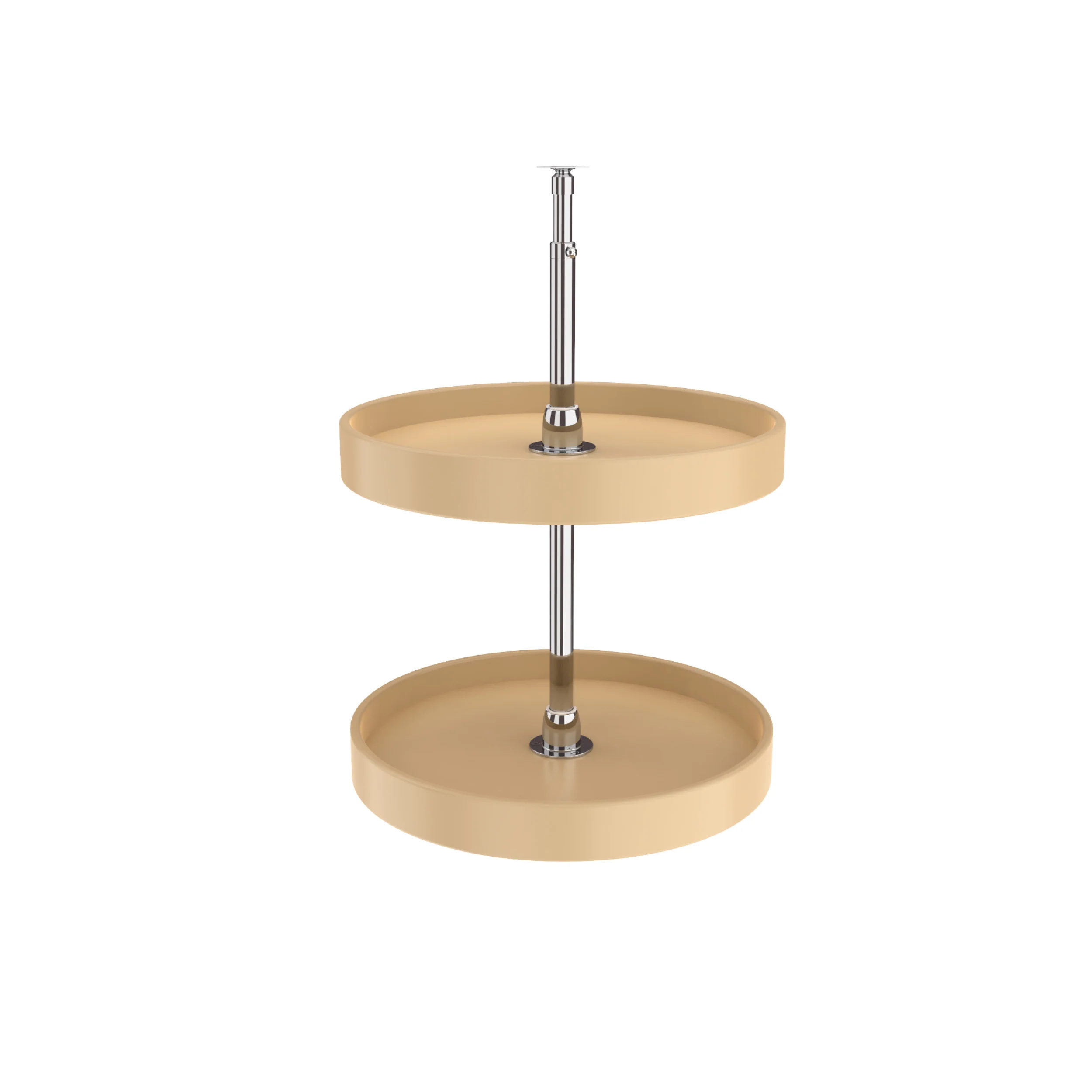 Rev-a-shelf Classic 2-Shelf Full Circle Lazy Susan Set For Base Cabinets, 18″