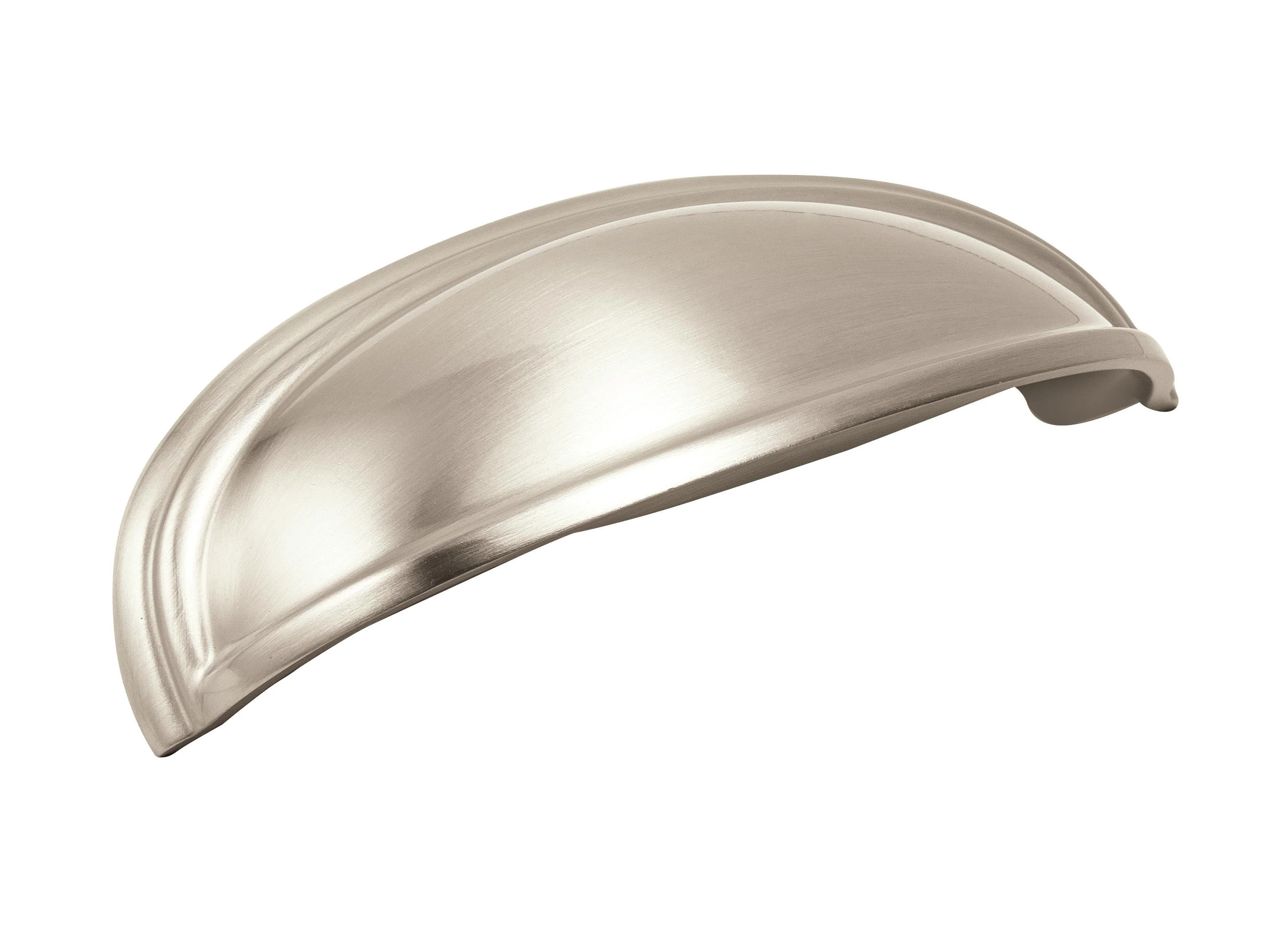 Amerock Ashby Cup Pull, Satin Nickel