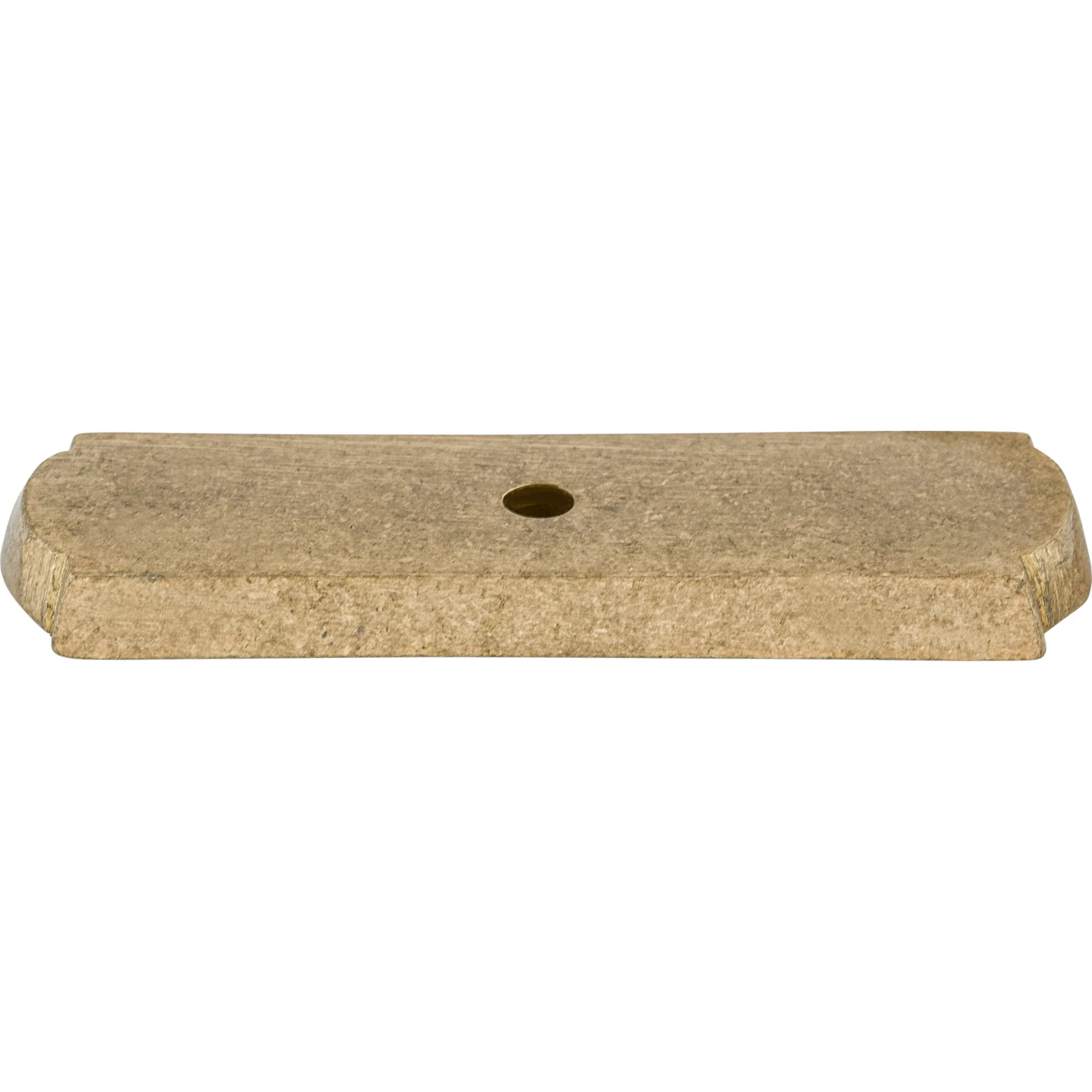 Top Knobs Aspen Rectangle Backplate, Light Bronze