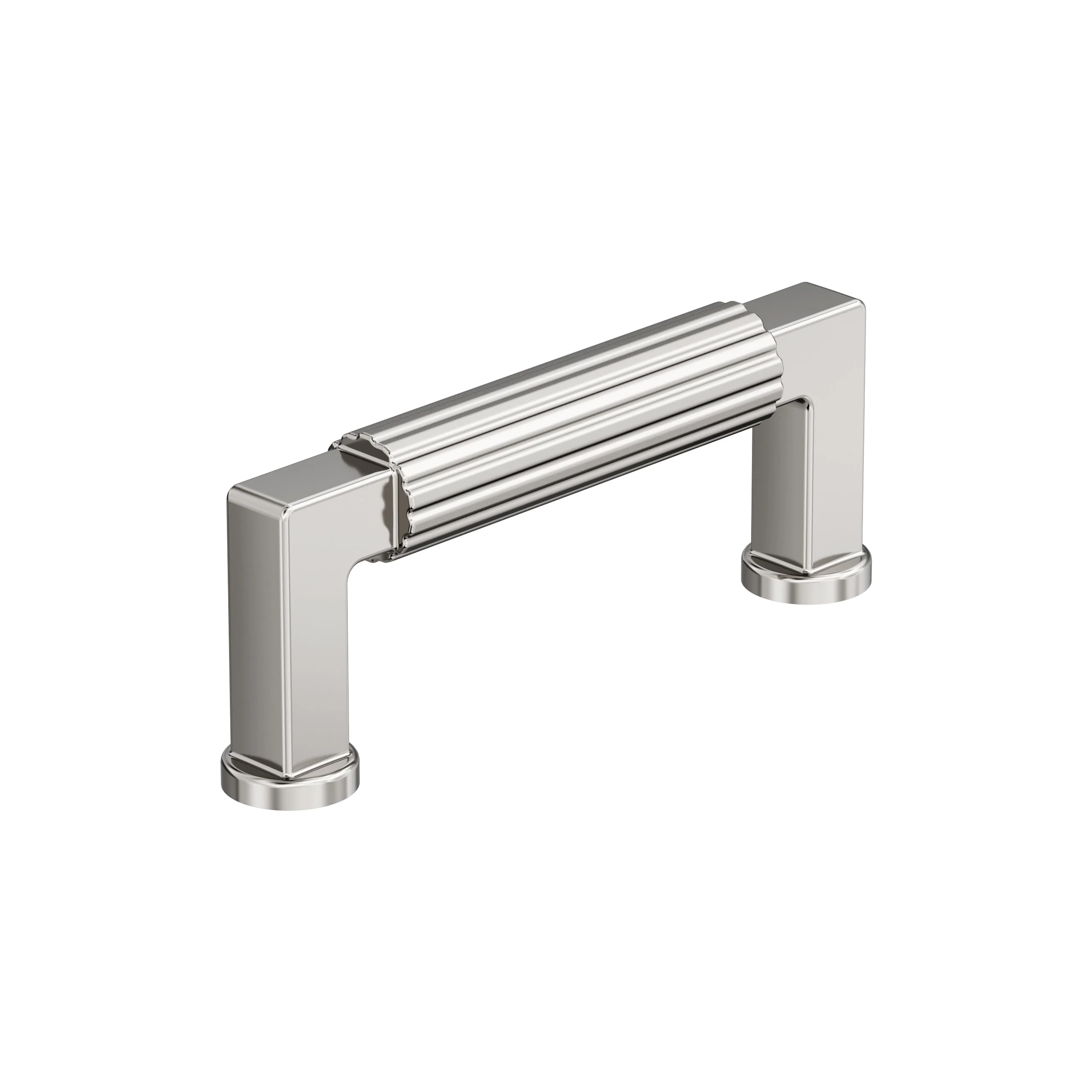 Amerock Ballard Pull 3″ Center To Center, Polished Nickel