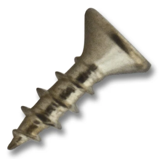#6 Screw Flat Head #2 Square Coarse Thread Type 17