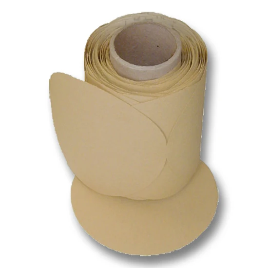 CGW Abrasives 5" Abrasive Disc Gold C-Weight Psa Disc On Roll