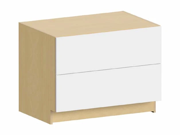 Base Range Top w/ 2 Drawer 30 W X 34-1/2 H X 24 D – Ovela Catalina by Fabuwood