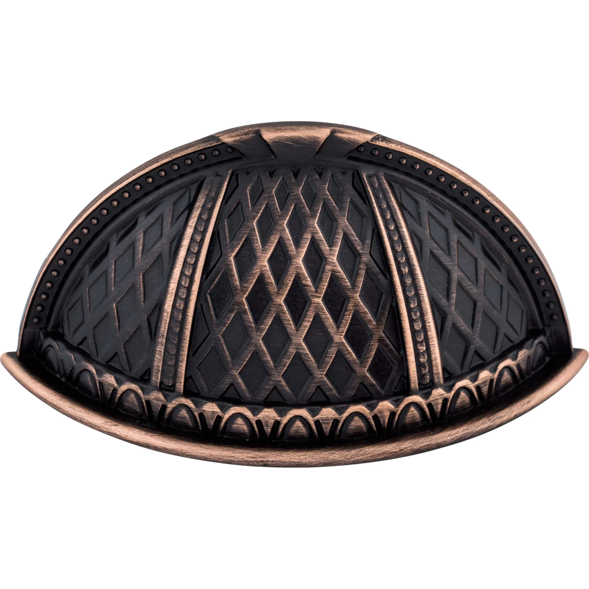 Top Knobs Trevi Cup Pull Tuscan Bronze 1-1/2″ Center to Center