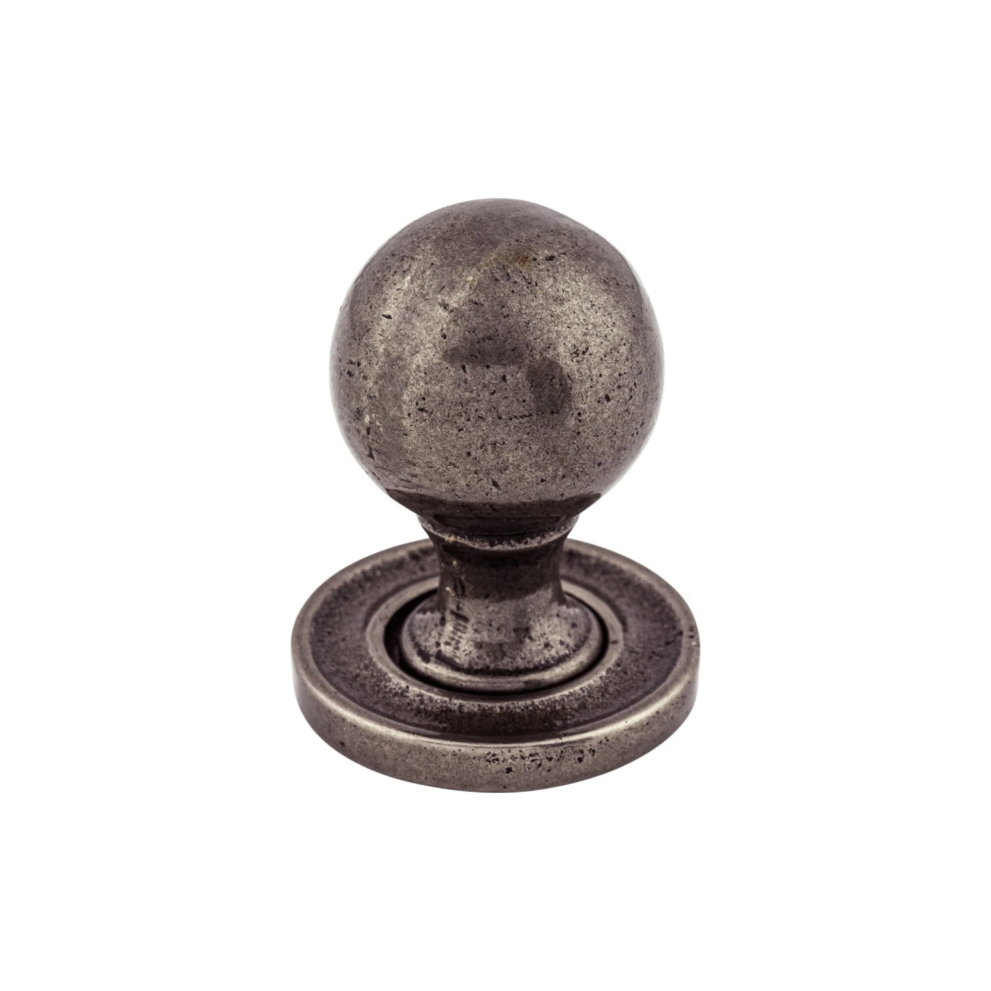 Top Knobs Britannia Knob Pewter 11/16″ Diameter Paris Style