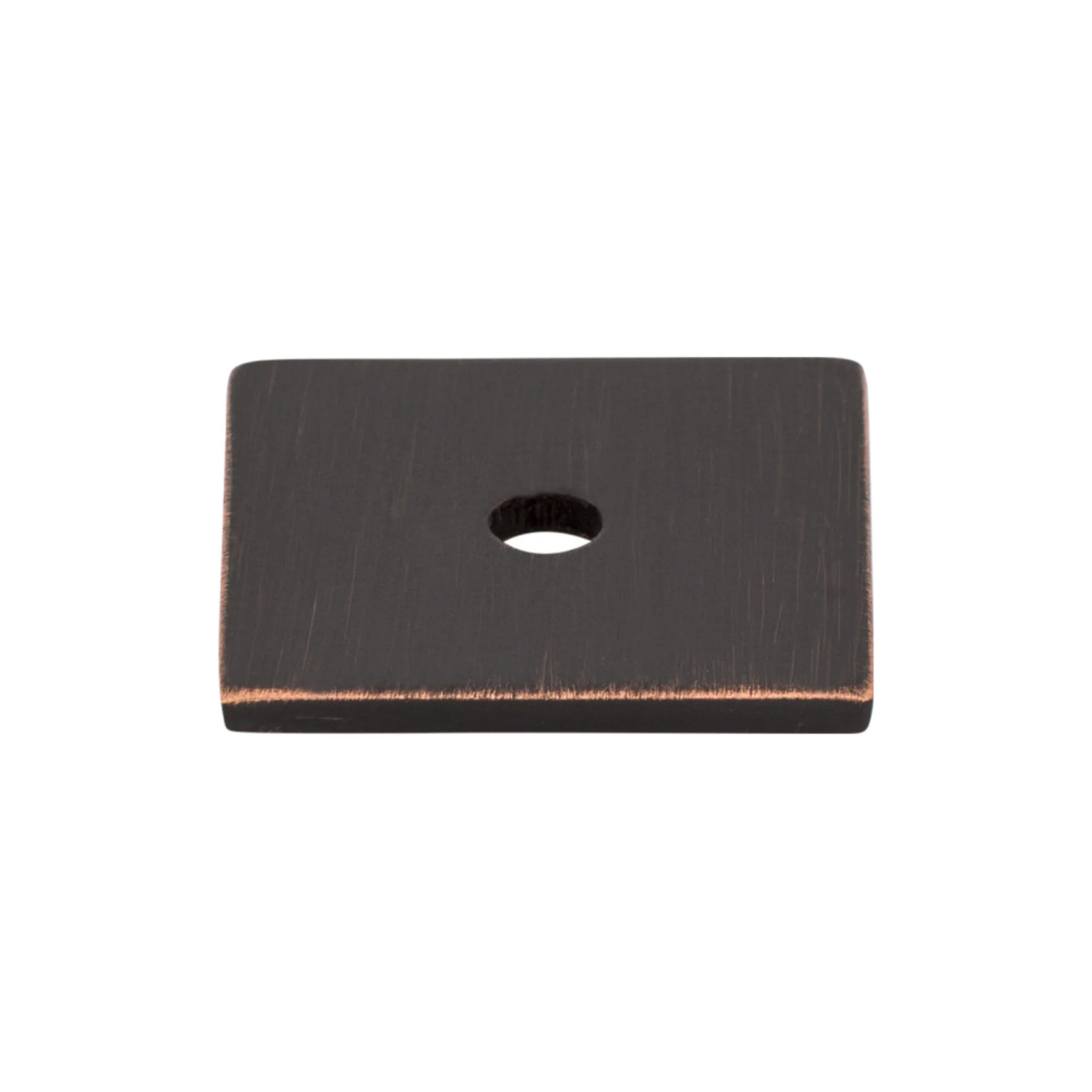 Top Knobs Square Backplate Tuscan Bronze 1″ Center to Center