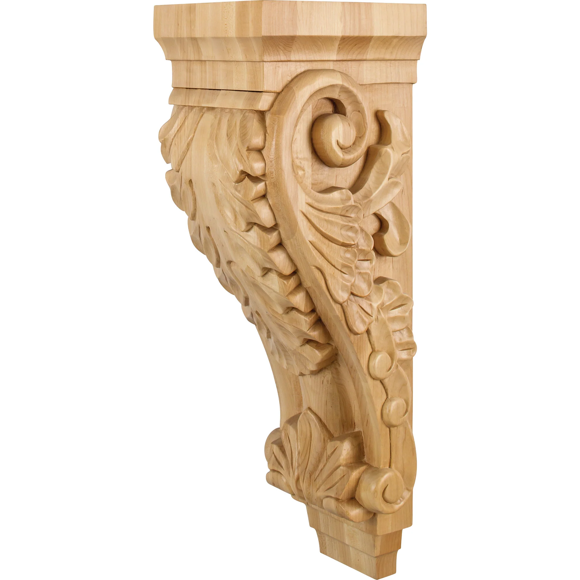 Hardware Resources Acanthus Corbel Alder 22″ Length 6-3/4″ Width