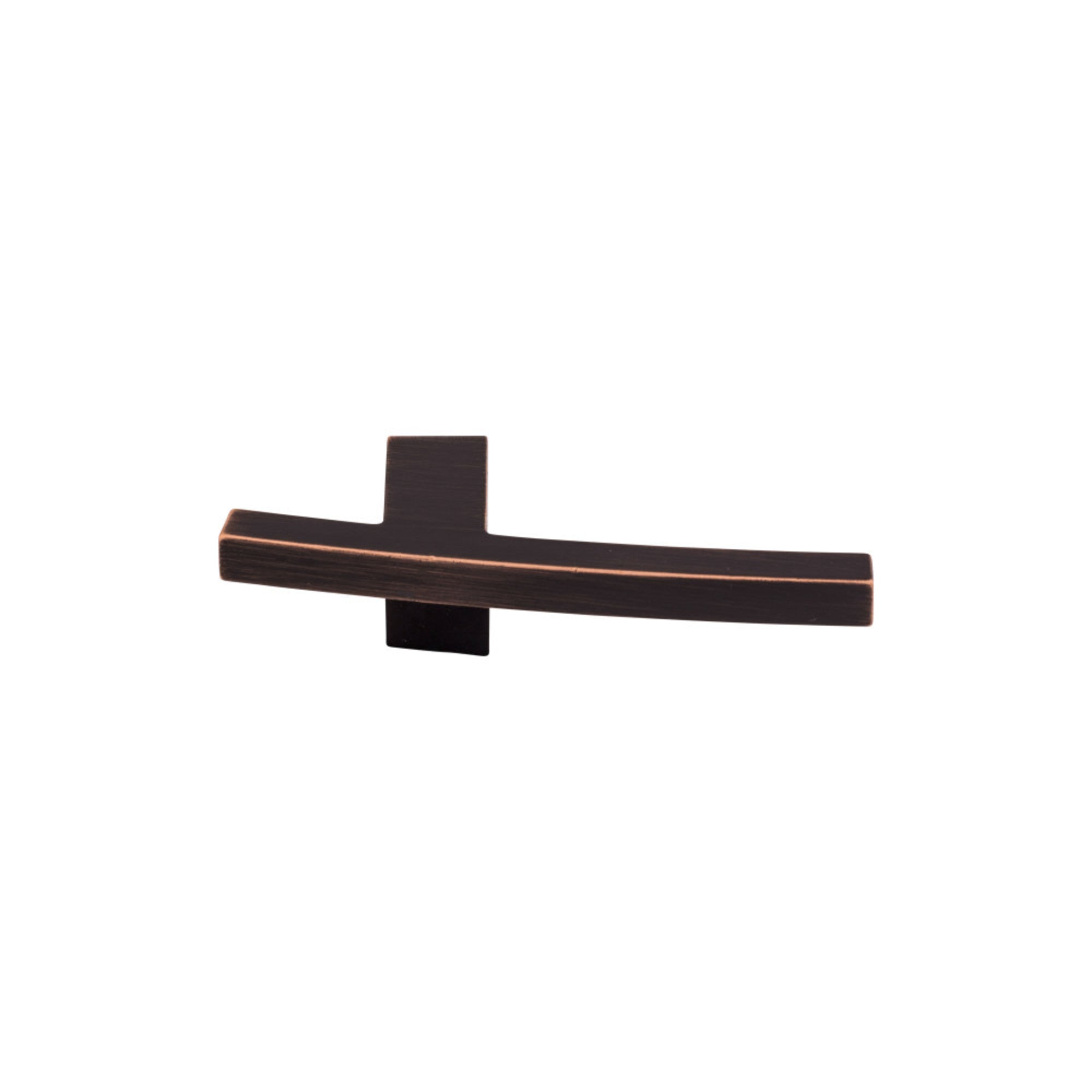 Top Knobs Slanted Knob Tuscan Bronze Slanted A Style