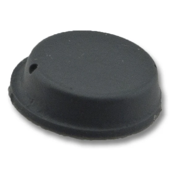 Bumper Specialties Door Bumper 1/2" Dia X 1/8" Height, Gray
