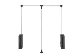 Rev-a-shelf Pull-Down Closet Rod Chrome 26″-35″ Width
