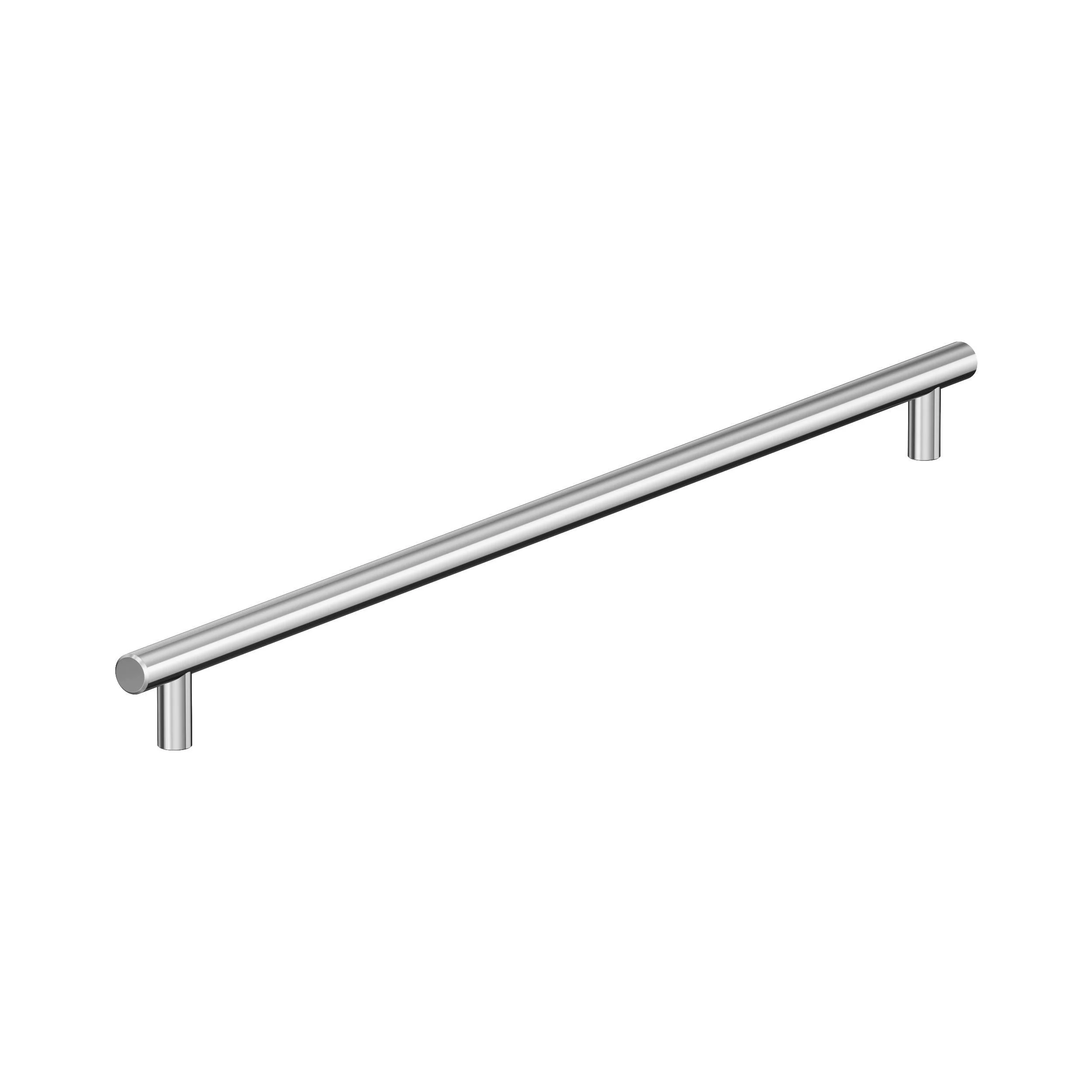 Amerock Bar Appliance Pull Polished Chrome 24″ Center to Center