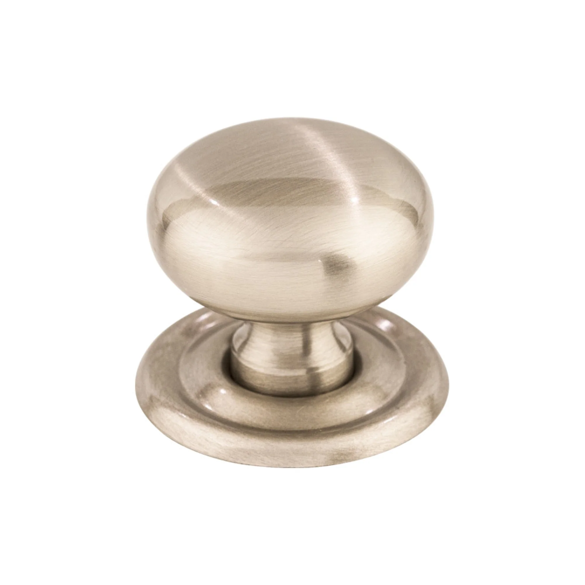 Top Knobs Asbury Knob Satin Nickel 1-1/4″ Diameter Victoria Style