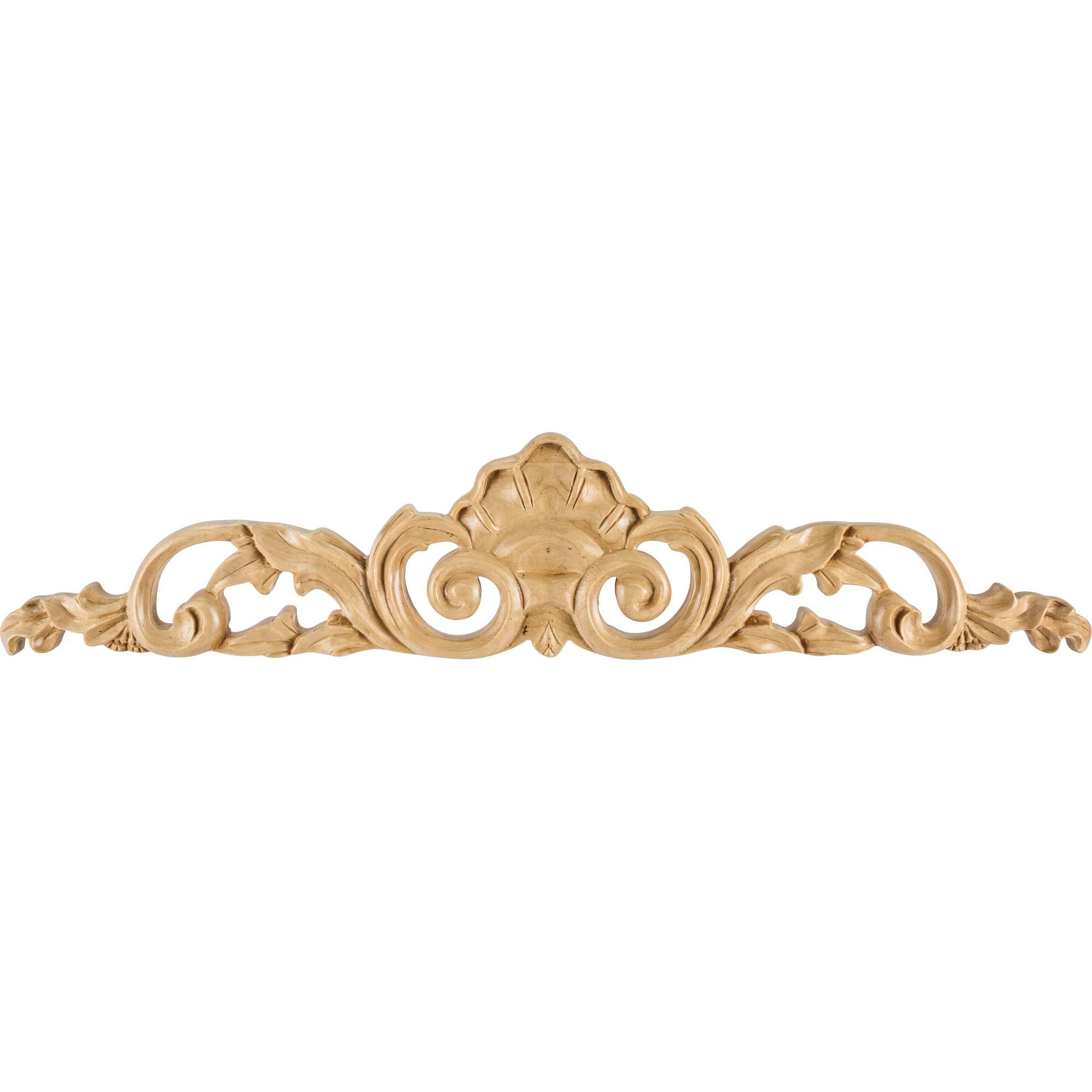 Hardware Resources Hand Carved Shell Onlay Cherry 20″ Length 4″ Height
