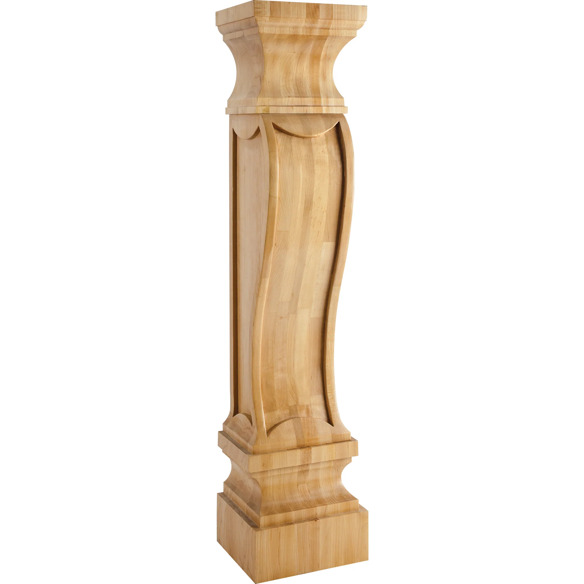 Hardware Resources German Romanesque Fireplace Corbel Rubberwood 36″ Length