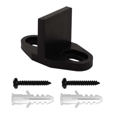 Steel Collection Plastic Floor Guide, Black