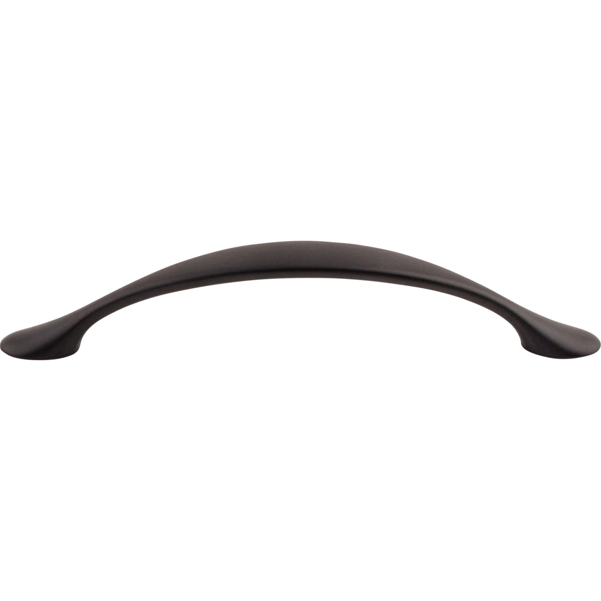 Top Knobs Nouveau Hartford Pull Flat Black 5-1/16″ Center to Center