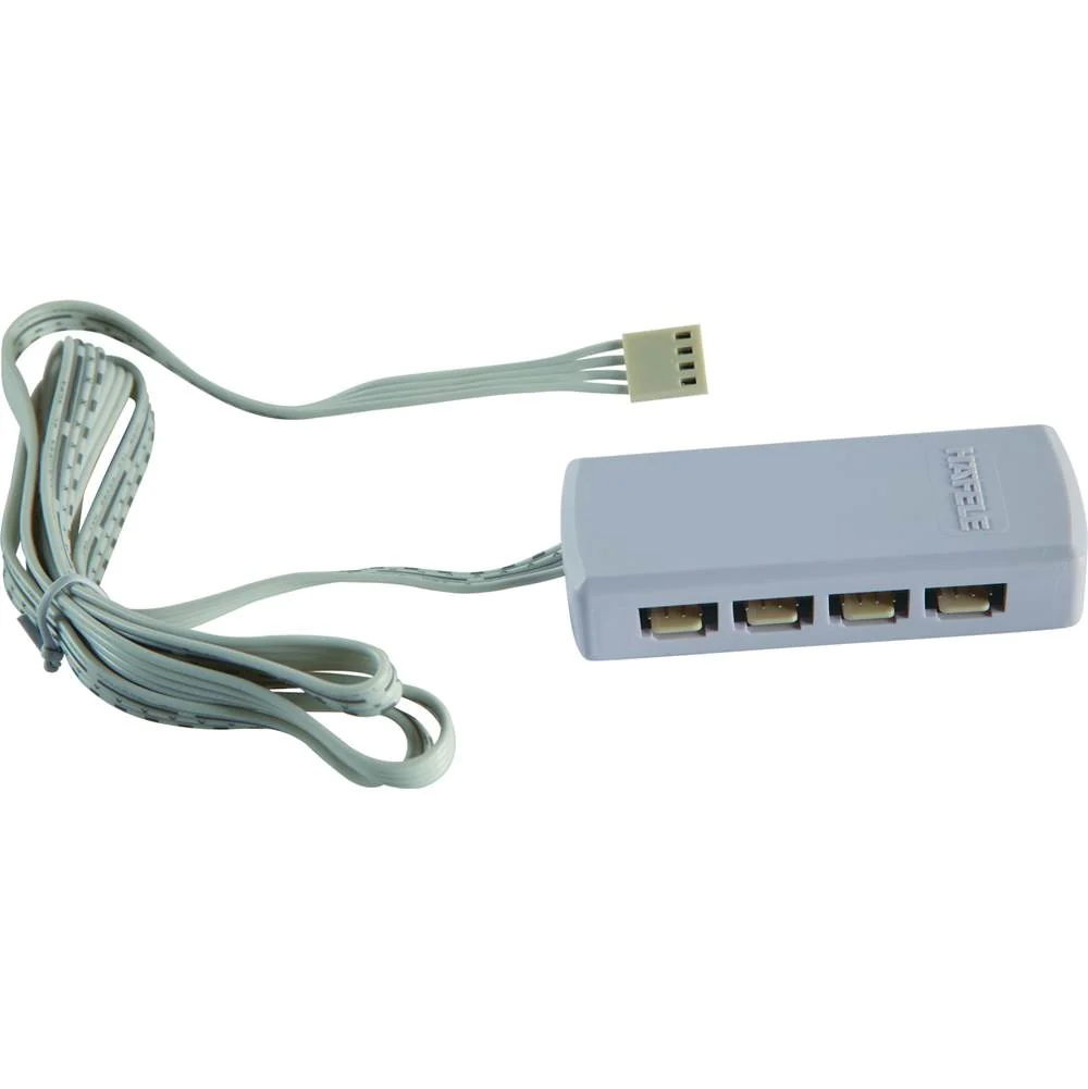9-Way Distributor For Loox LED RGB Strip Lighting  39-3/8" Long