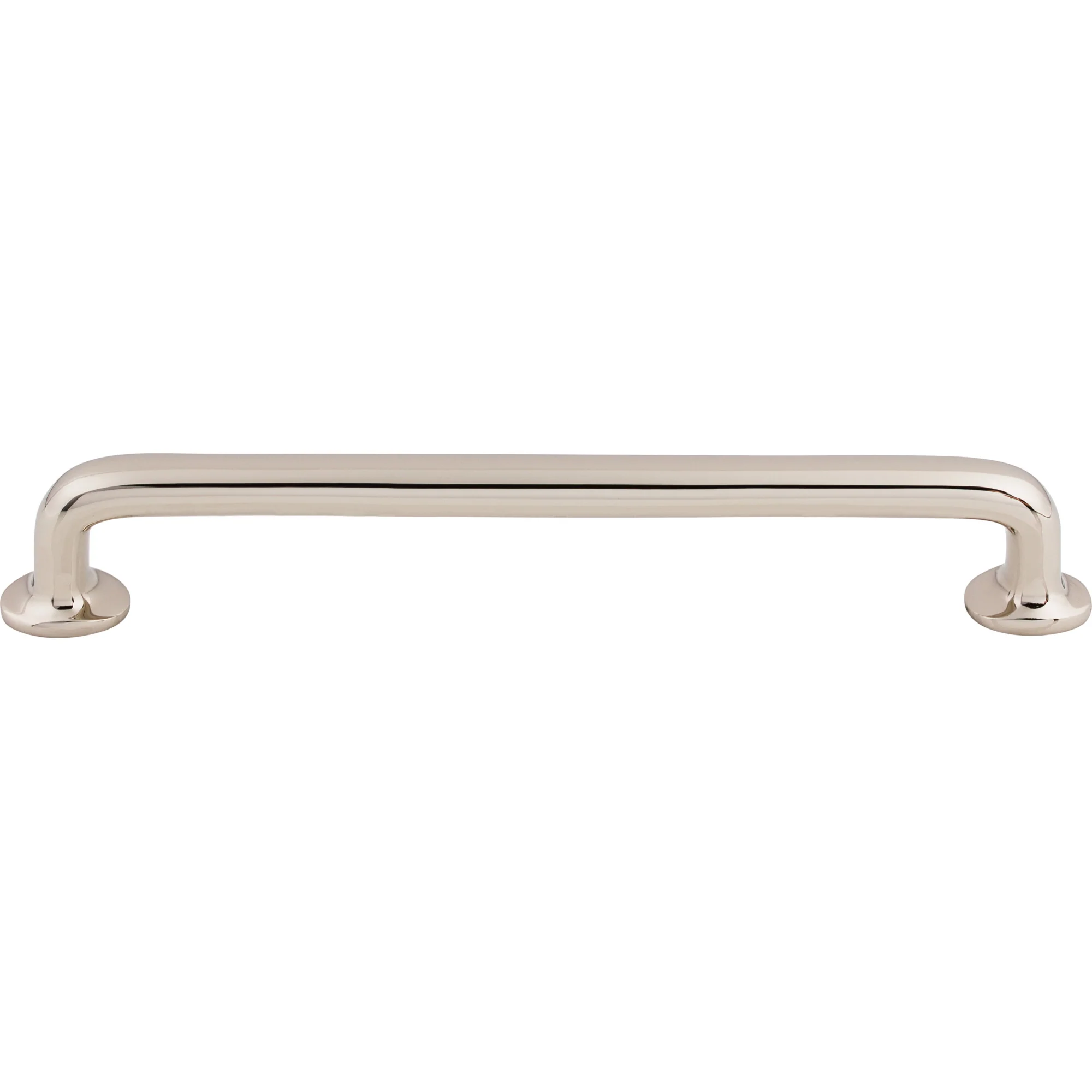 Top Knobs Aspen II Rounded Pull Polished Nickel 9″ Center to Center