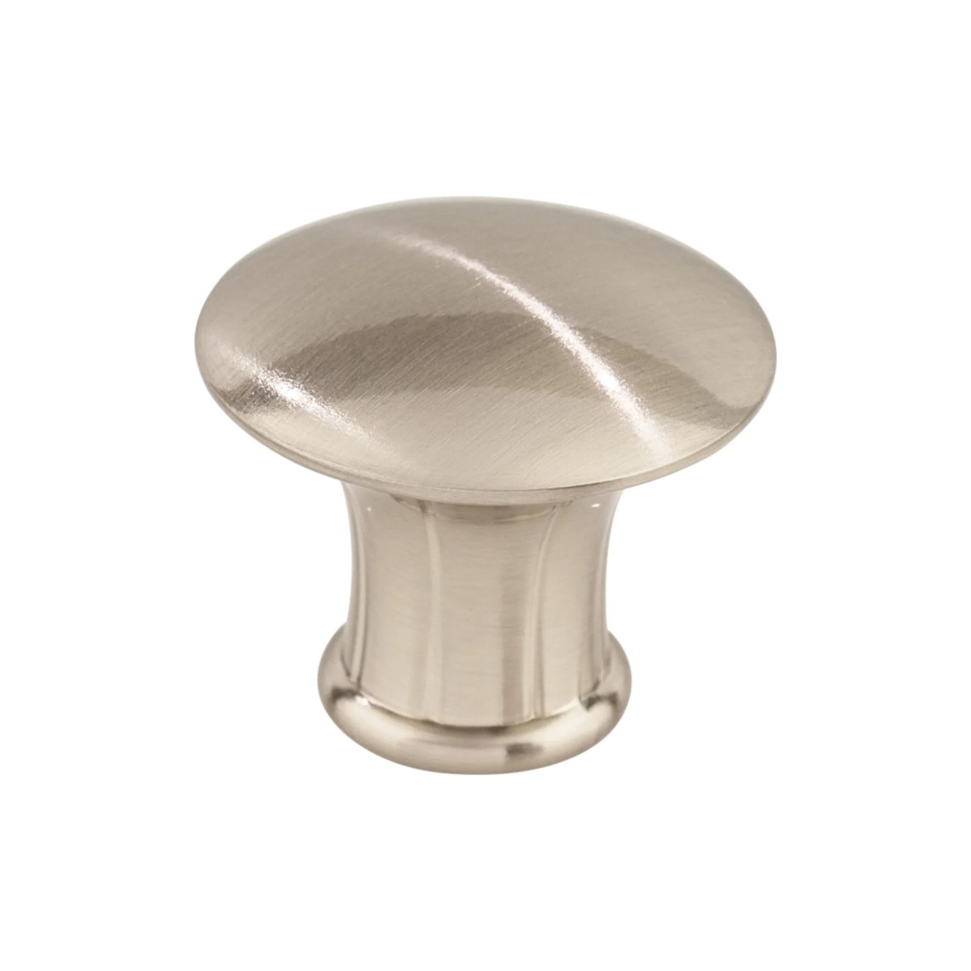 Top Knobs Asbury Knob Satin Nickel 1-1/4″ Diameter Lund Style
