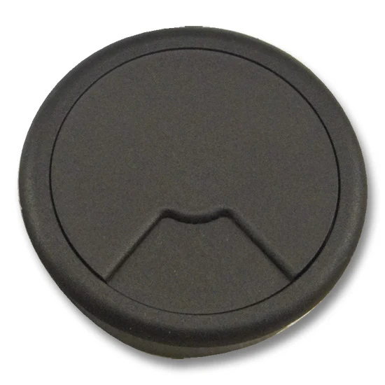 Custom Accents Grommet Cap Bore, Black, 80 mm