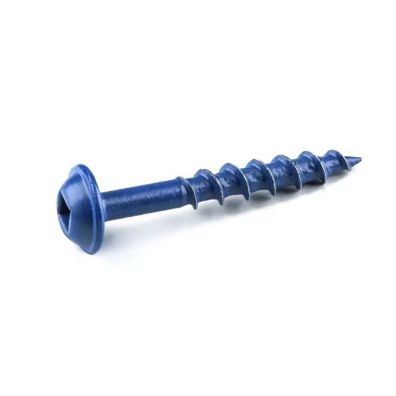 Kreg #8 Blue-Kote Washer Head Coarse Thread Pocket Hole Screws