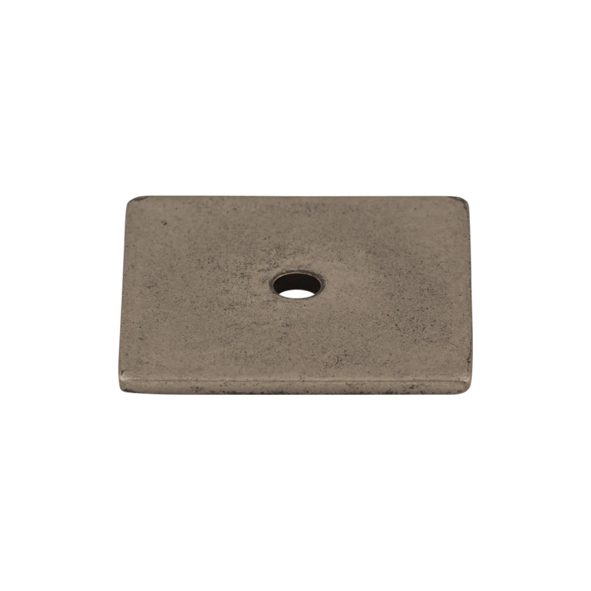 Top Knobs Square Backplate Antique Pewter 1-1/4″ Center to Center
