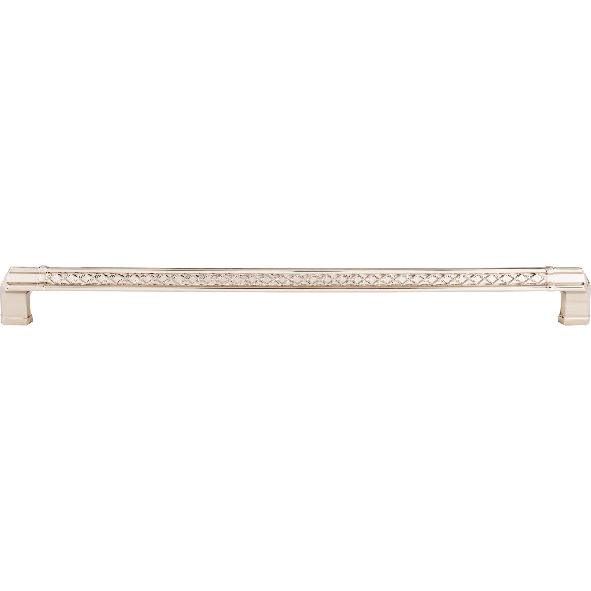 Top Knobs Tower Bridge Pull Polished Nickel 12″ Center to Center