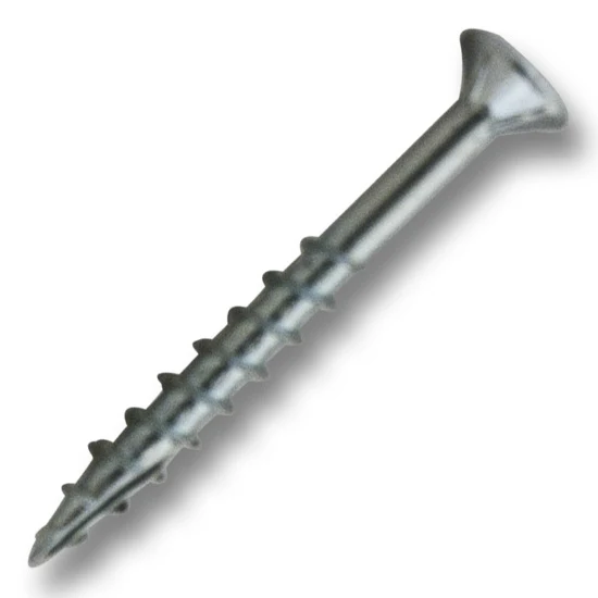 #8 Screw Flat Head #2 Square Coarse Thread Type 17 1-5/8″ Length Zinc, Multiples of 100