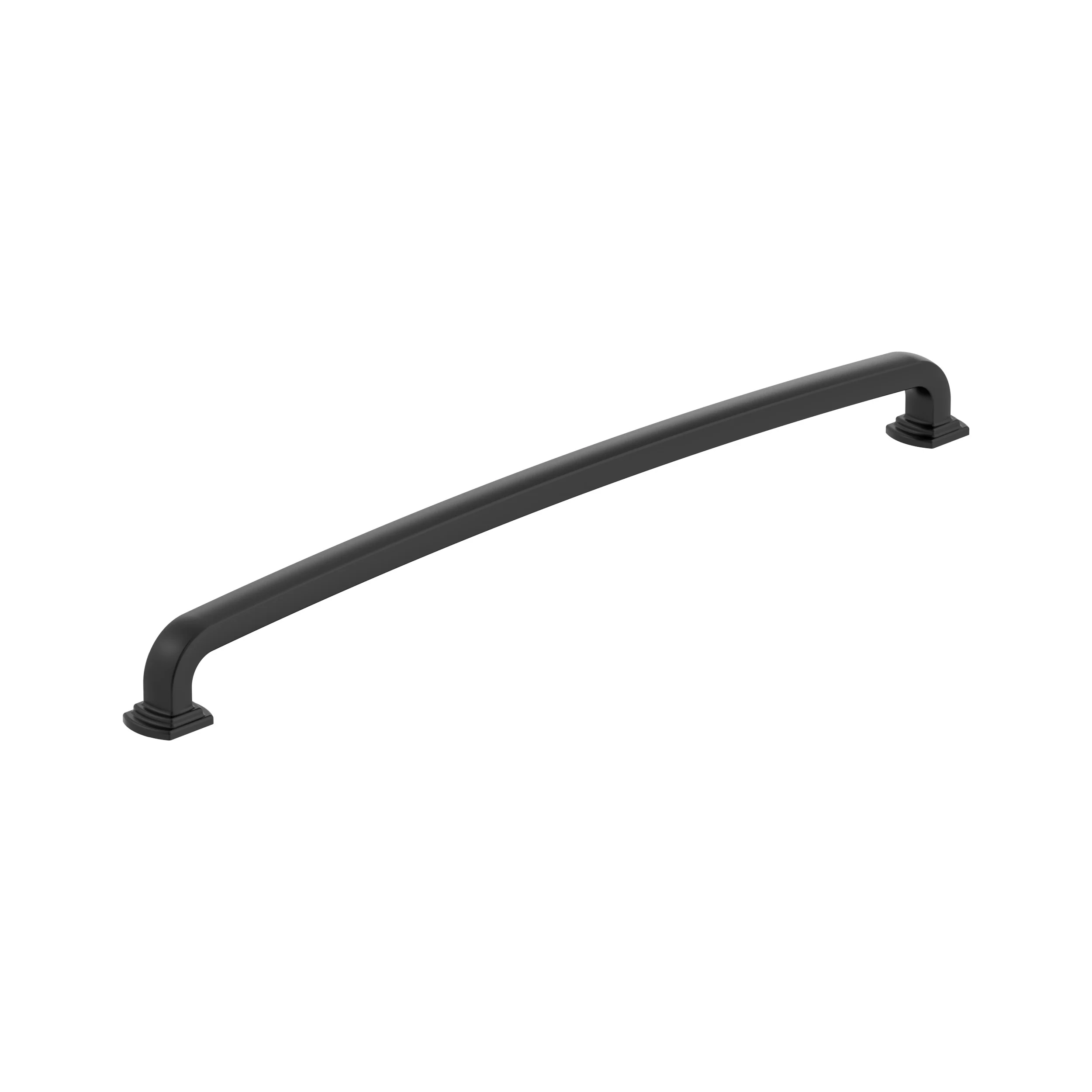 Amerock Surpass Pull Matte Black 12-5/8″ Center to Center