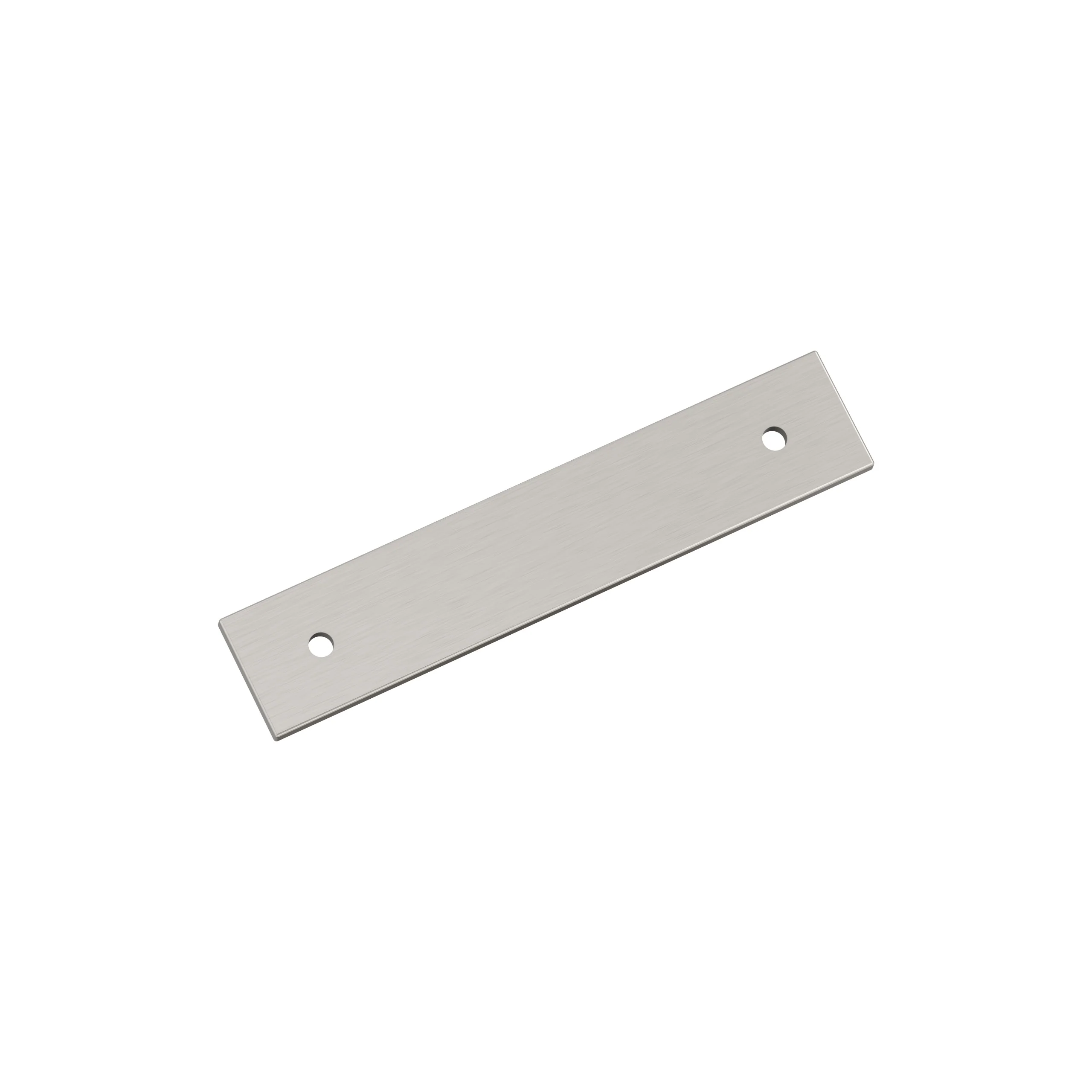Amerock Ladera Backplate 3-3/4″ Center To Center, Satin Nickel