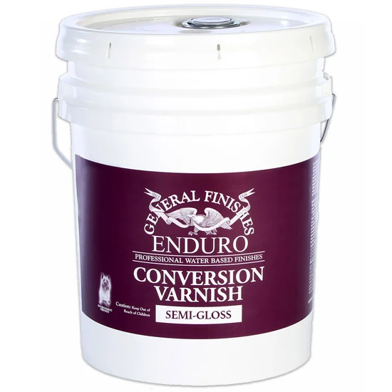 Enduro Conversion Varnish 2K Polyurethane, Semi-gloss, 5 Gallon