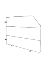 Rev-a-shelf Tray Divider With Clips Wire, Silver, 12″
