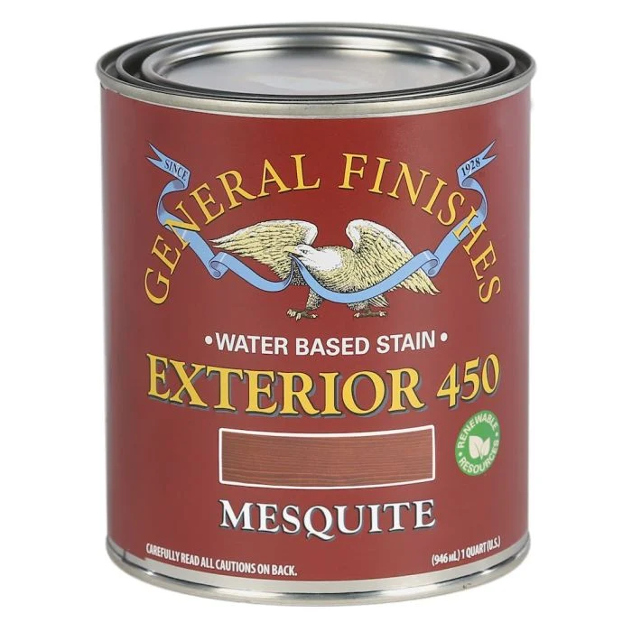 General Finishes Exterior 450 Stains, Mesquite, Quart