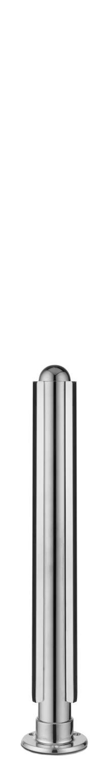 1/4″ Dome Corner Post for 1-1/2″ Tubing Polished Stainless Steel