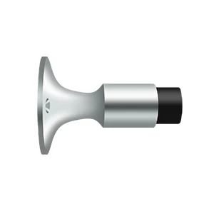 Deltana Wall Mount Bumper, Chrome
