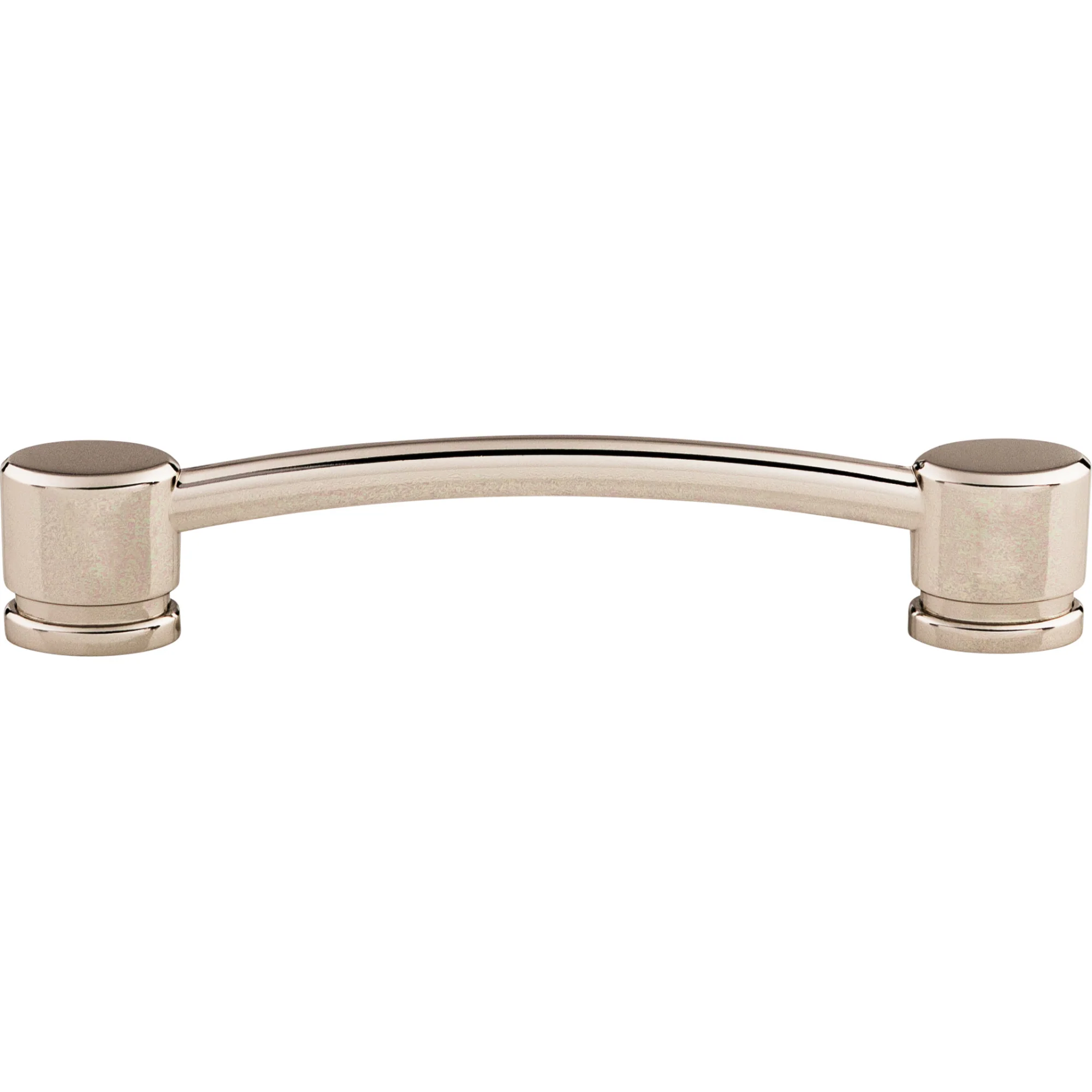 Top Knobs Thin Oval Pull Polished Nickel 5″ Center to Center