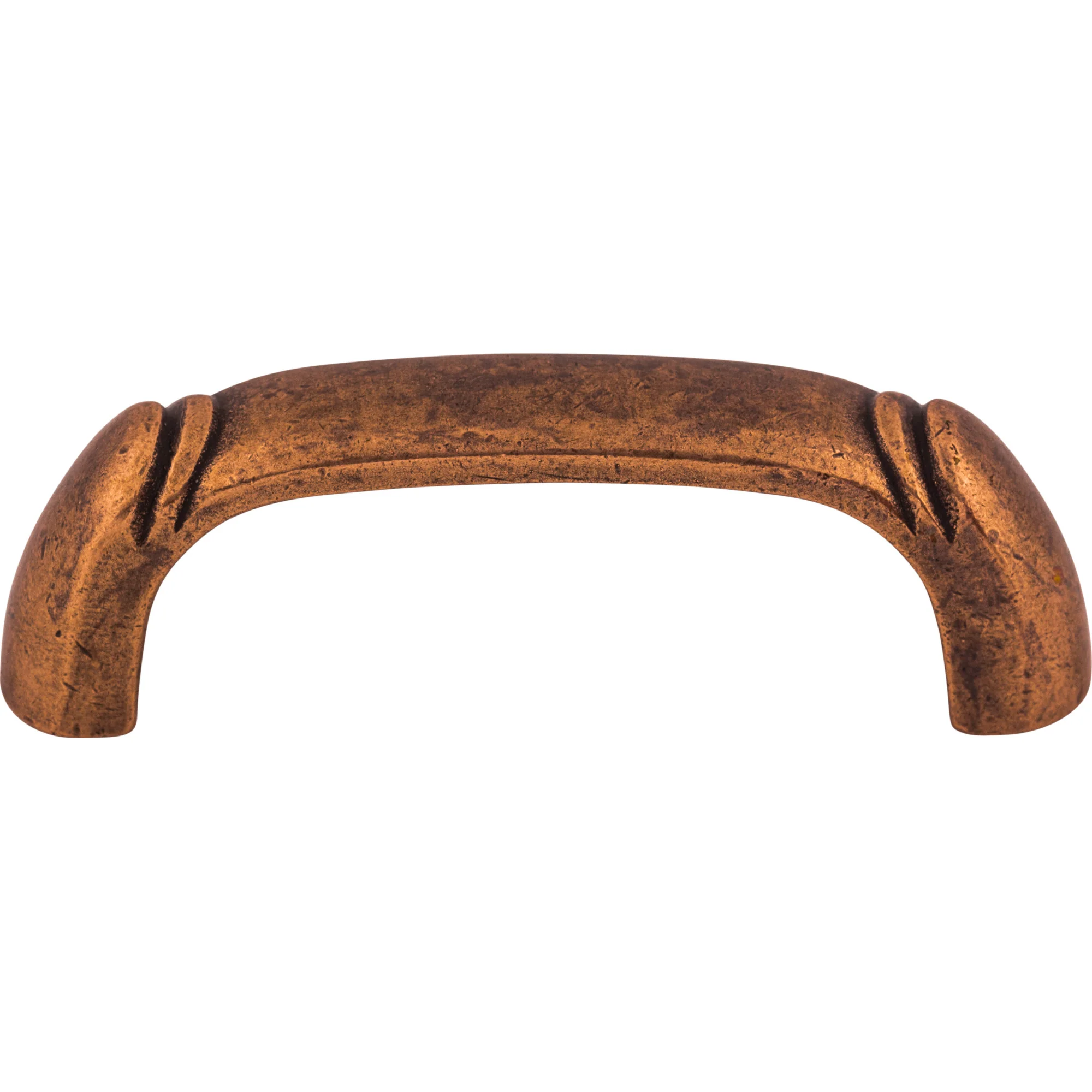 Top Knobs Tuscany Dover D Handle Handle Old English Copper 2-1/2″ Center to Center