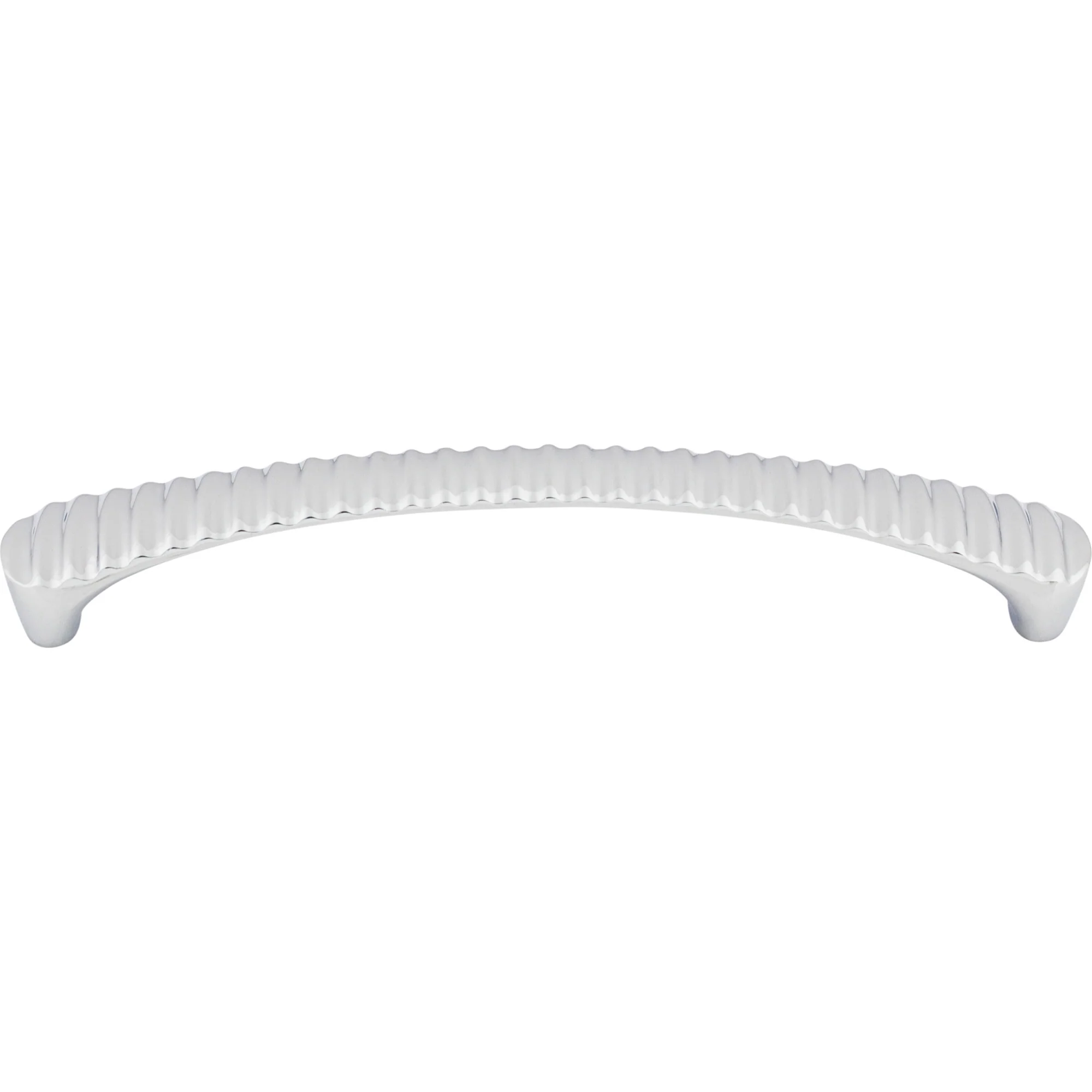Top Knobs Nouveau Groved Pull Polished Chrome 6-5/16″ Center to Center