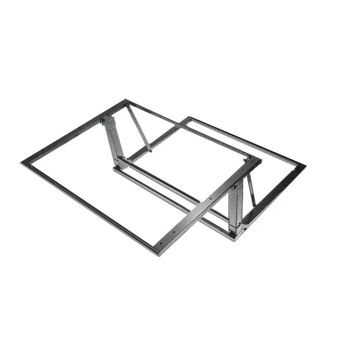 Spring Assisted Lift-Top Table Mechanism 24″ Long x 19-1/2″ Wide x 3-7/16″ High