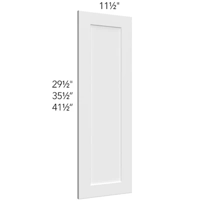 Wall Wainscot Panel for 15 H Wall Cabinets – Luna by Fabuwood