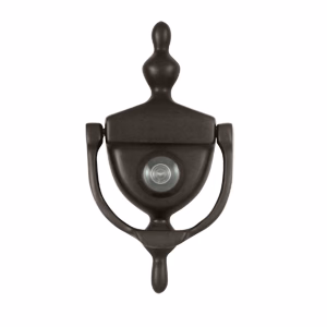 Deltana Door Knocker-Viewer, Oil Rubbed Bronze, 3-3/4″