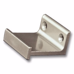 Quiet Glide – Standard Horizontal Bracket, for use with Double Rollers, Satin Nickel