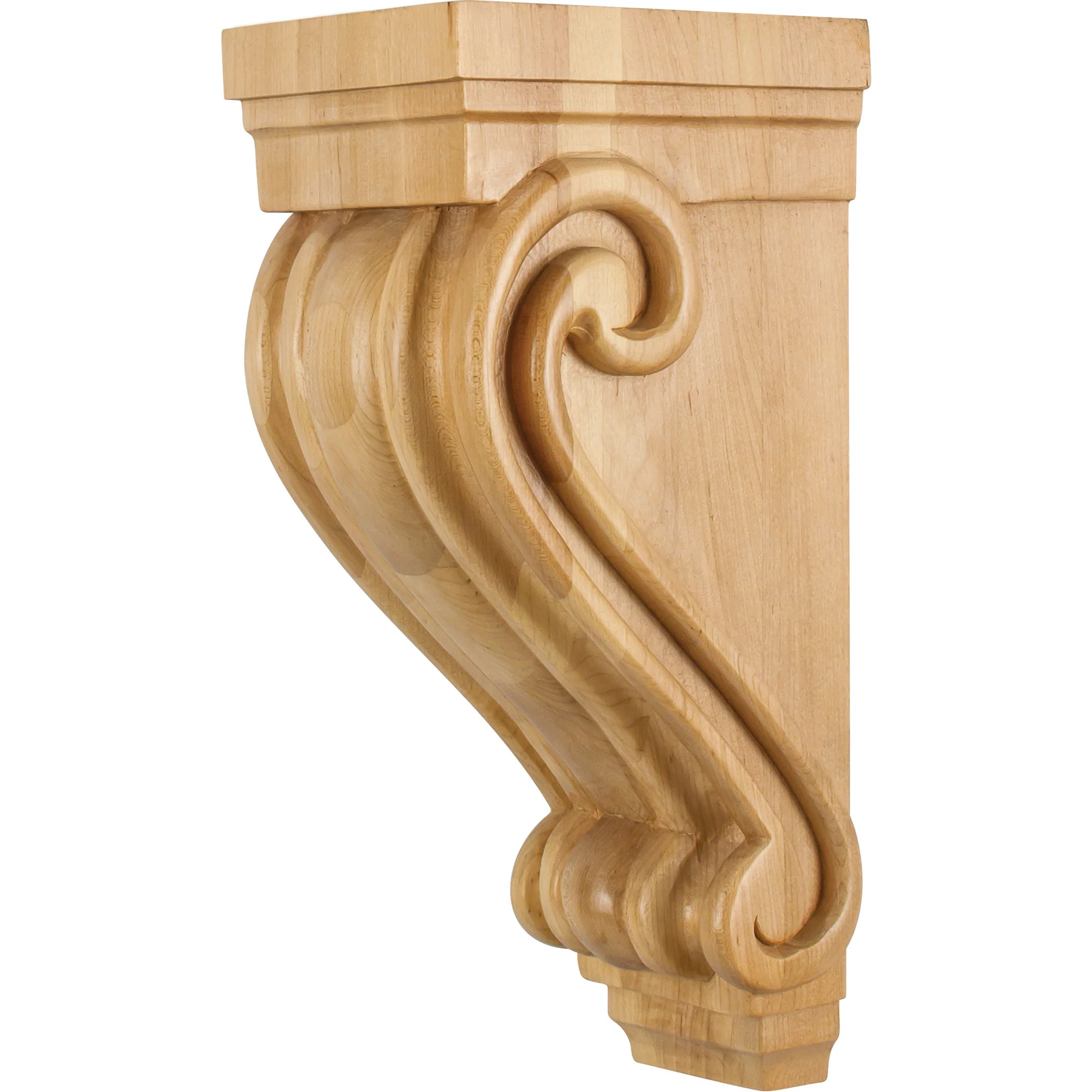 Hardware Resources Scrolled Corbel Alder 14″ Length 5″ Width