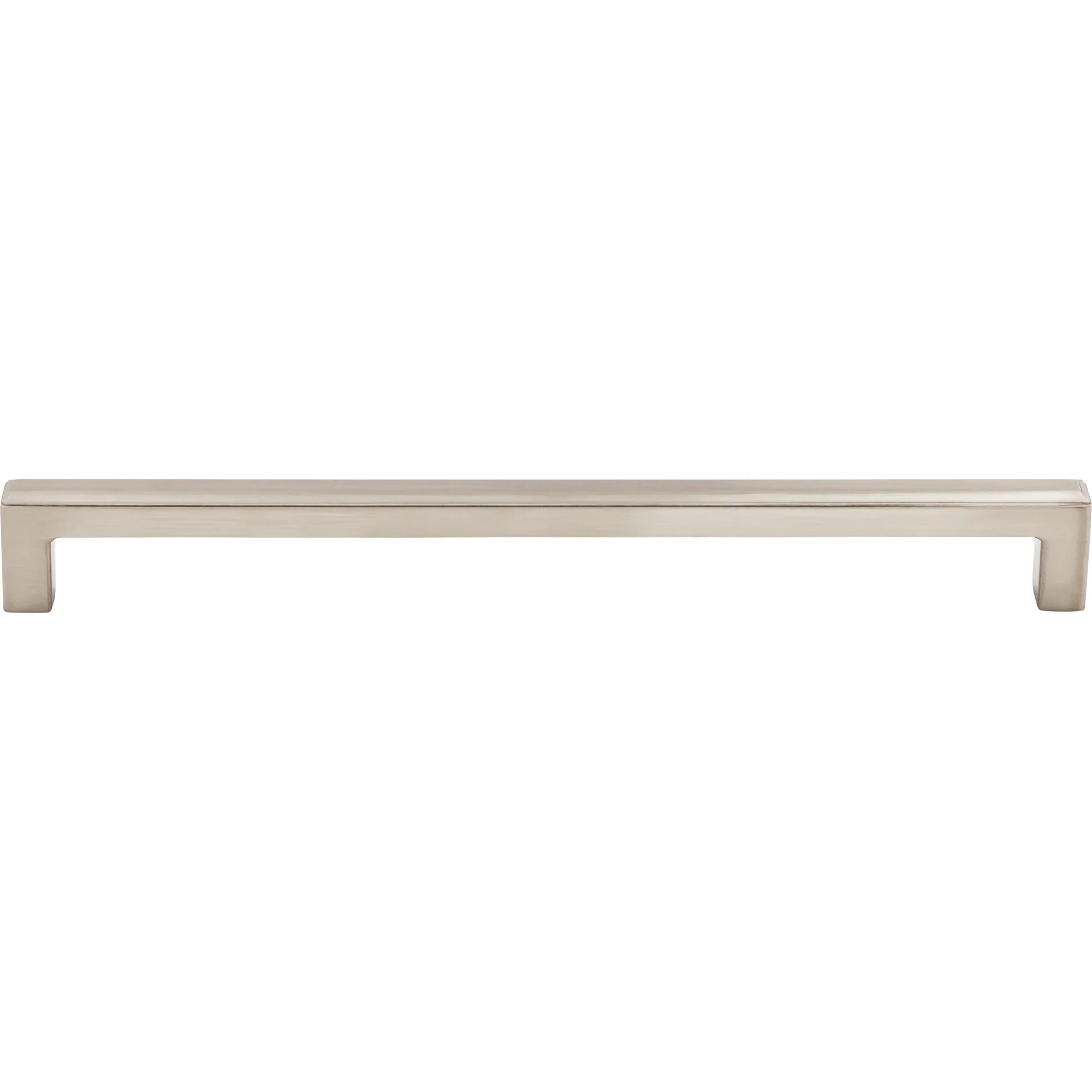 Top Knobs Transcend Podium Pull Satin Nickel 9″ Center to Center