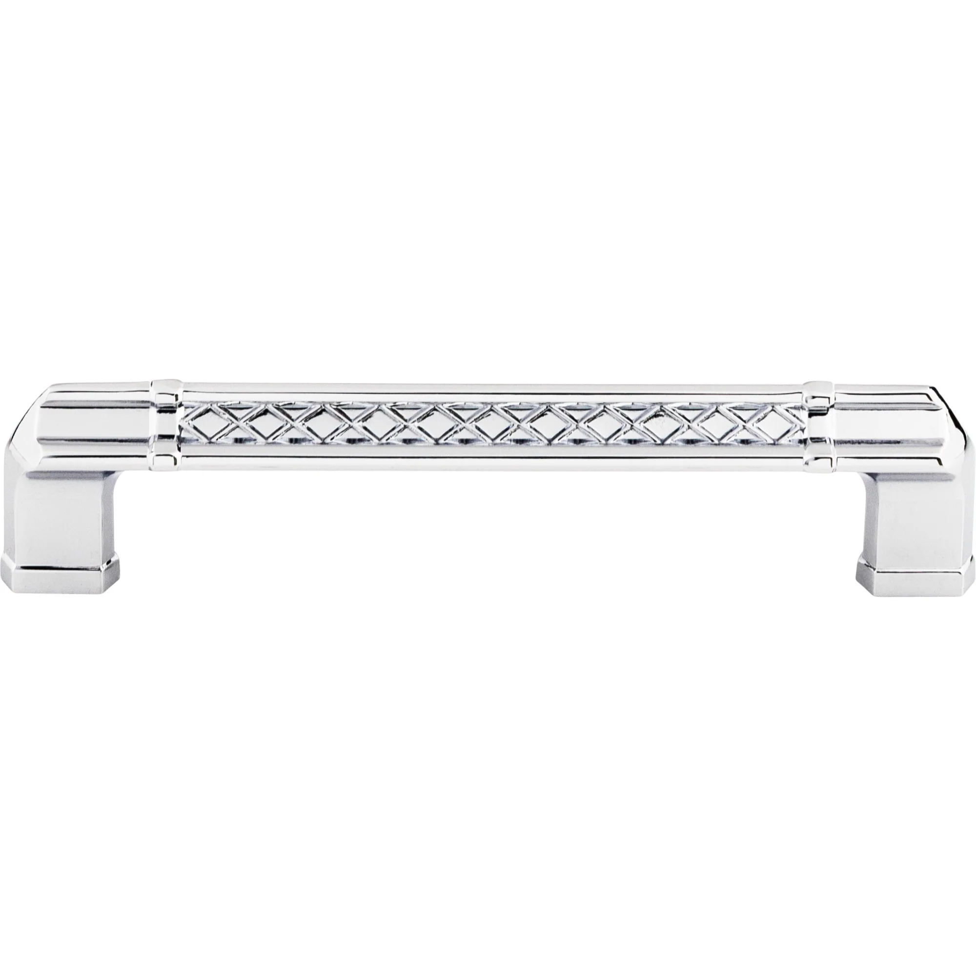 Top Knobs Tower Bridge Pull Polished Chrome 5″ Center to Center
