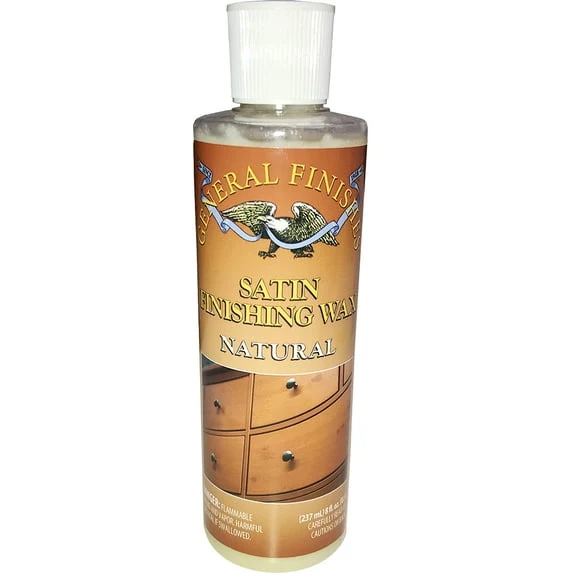 General Finishes Satin Wax Natural 8 oz
