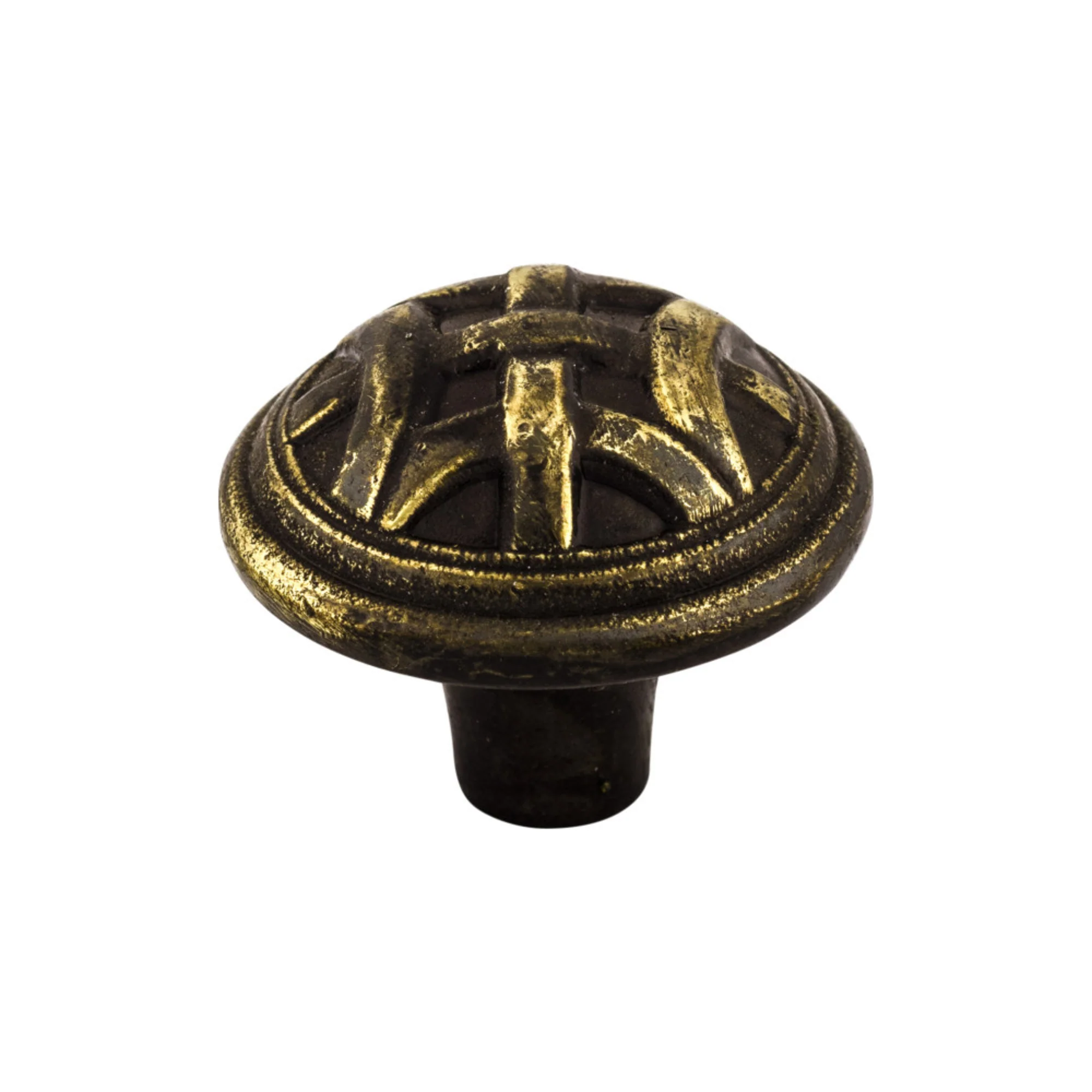 Top Knobs Tuscany Knob Antique Brass 1-1/4″ Diameter Celtic Style