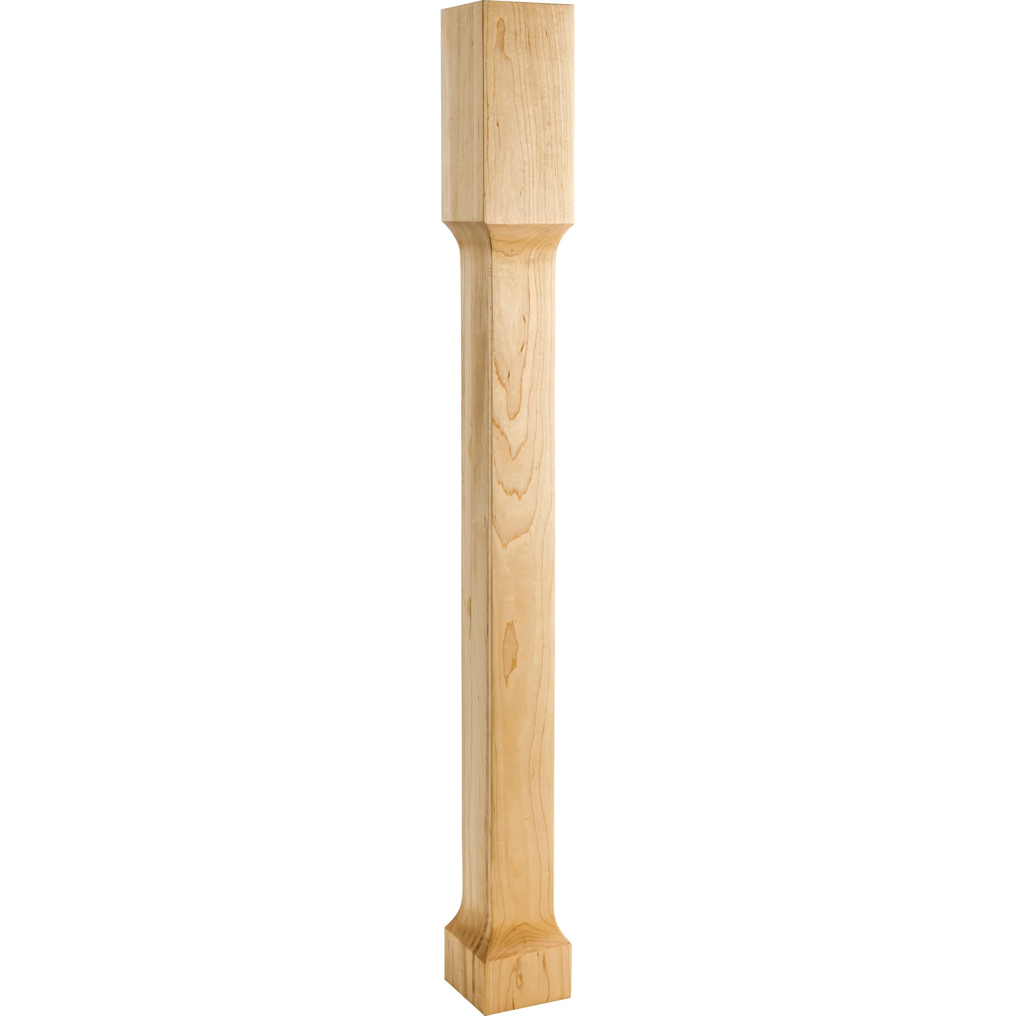 Hardware Resources Square Recessed Post Alder 35-1/2″ Length 3-1/2″ Width